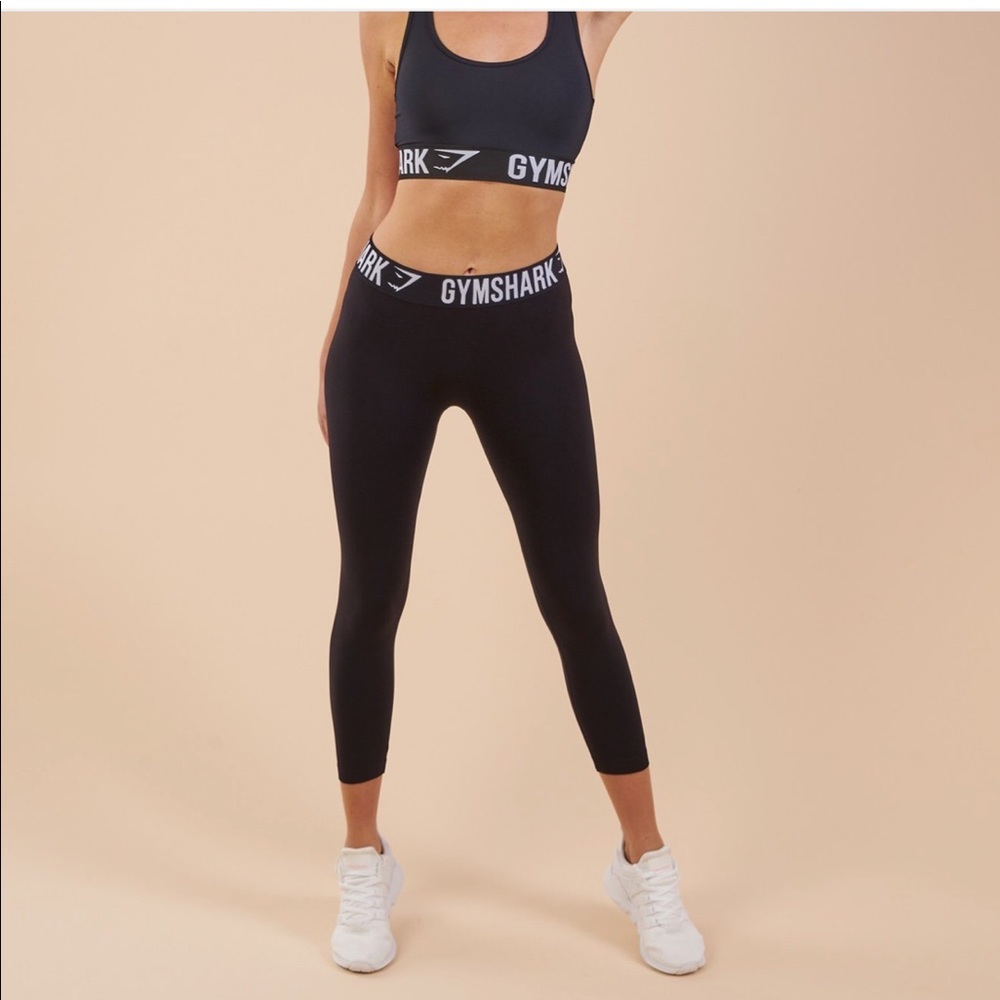 Gymshark fit cropped leggings, XS